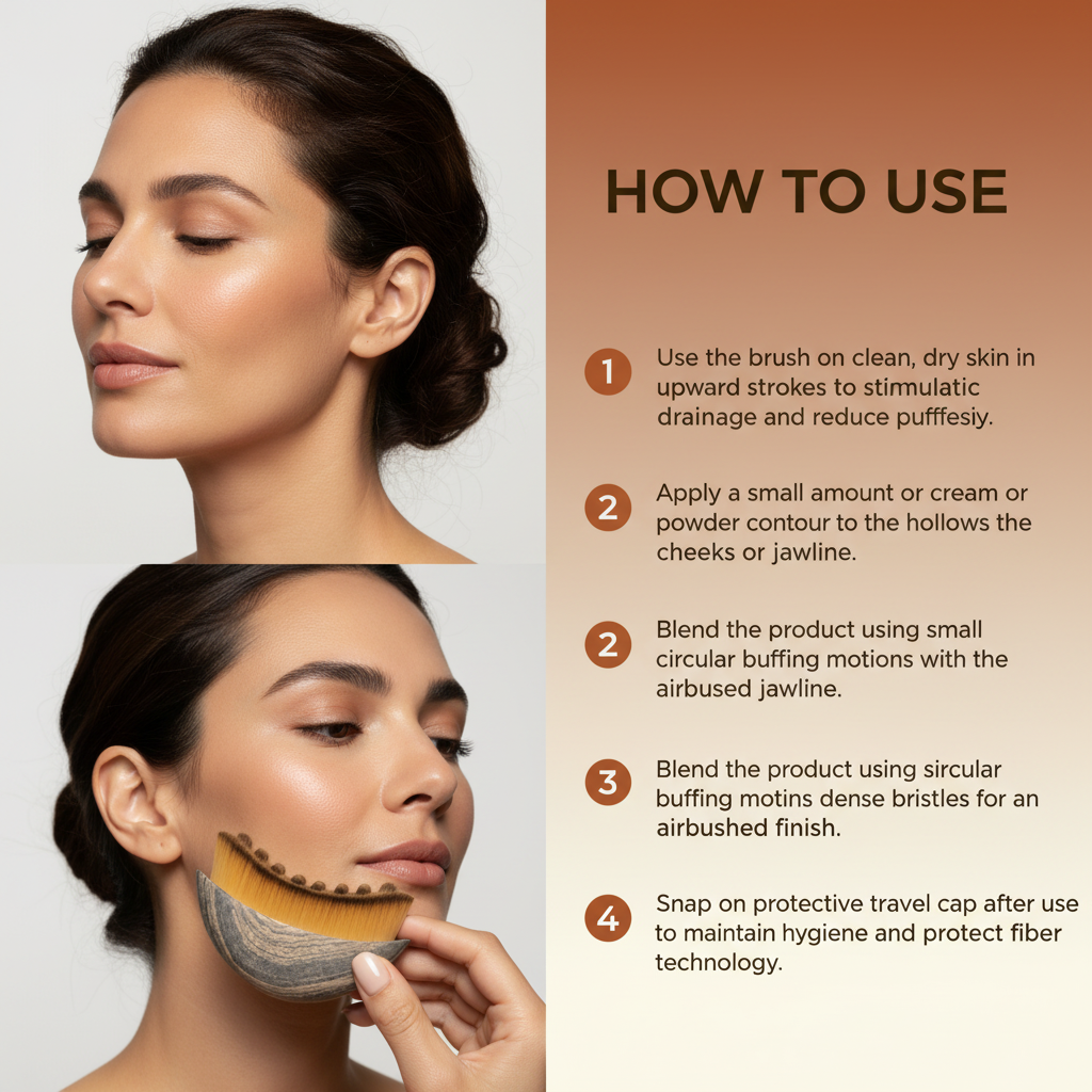 Bruskin Lymphatic Contour Face Brush