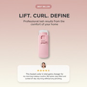 Heated Portable Plastic Eyelash Curler